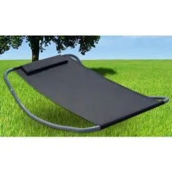 AMANKA Transats à Bascule XXL | Lit Pour Se Bronzer Et Balancer | Gris | Grande Ca. 200x130x32 Cm | Robuste Structure Métallique | Design Moderne Avec Coussin Inclus | Pour La Maison Et Le Jardin - Grau 9 AMANKA Transats à Bascule XXL | Lit Pour Se Bronzer Et Balancer | Gris | Grande Ca. 200x130x32 Cm | Robuste Structure Métallique | Design Moderne Avec Coussin Inclus | Pour La Maison Et Le Jardin - Grau -AMANKA Soldes Boutique 10973924 5