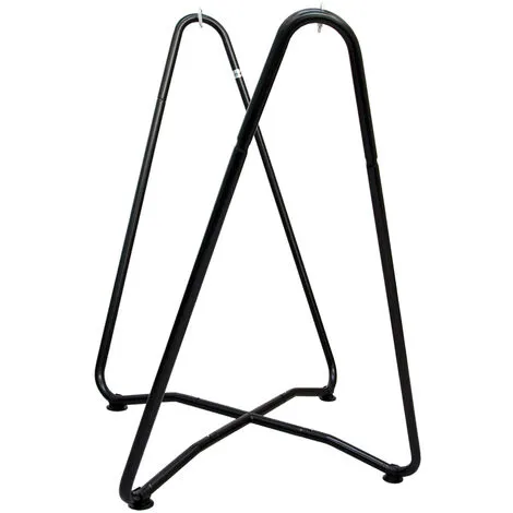 AMANKA Support Pour Fauteuil Suspendu 155 Cm | Soutien Pour Accrocher Balancelle Et Chaises Suspendues | En Acier Couleur Noir | Poids Max Supporté 150 Kg | Pour Internes Et Externes - Schwarz 4 AMANKA Support Pour Fauteuil Suspendu 155 Cm | Soutien Pour Accrocher Balancelle Et Chaises Suspendues | En Acier Couleur Noir | Poids Max Supporté 150 Kg | Pour Internes Et Externes - Schwarz – Image 4