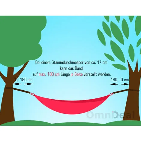 AMANKA Fixation D`hamac Bande Brune - Braun 2 AMANKA Fixation D`hamac Bande Brune - Braun – Image 2