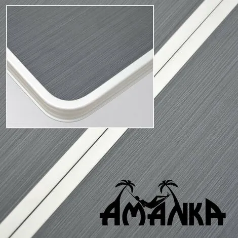 AMANKA Table Pliante XXL 180x70x70cm Meuble De Camping Pique-nique Portable Stable Châssis En Alu Plateau En MDF Anthracite - Anthrazit 4 AMANKA Table Pliante XXL 180x70x70cm Meuble De Camping Pique-nique Portable Stable Châssis En Alu Plateau En MDF Anthracite - Anthrazit – Image 4