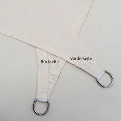 AMANKA Voile D'ombrage 3x3x3m En Polyester Hydrofuge Protection Du Soleil UPF50+ Toile Triangulaire XL Ombre Jardin Beige - Beige -AMANKA Soldes Boutique 10978112 3