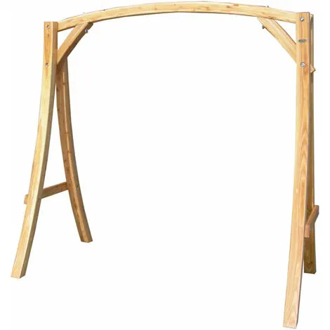 AMANKA SUPPORT En Bois De Mélèze Pour Balancelles Env 205x105x198cm | Pour L'intérieur Et L'extérieur De La Maison | SIÈGE NON INCLUS - Holzfarben 1 AMANKA SUPPORT En Bois De Mélèze Pour Balancelles Env 205x105x198cm | Pour L'intérieur Et L'extérieur De La Maison | SIÈGE NON INCLUS - Holzfarben