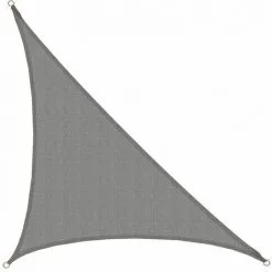 AMANKA Voile D'ombrage UV 4,2x4,2x6 HDPE Triangle Protection Solaire Toile Gris - Grau -AMANKA Soldes Boutique 23261690 3
