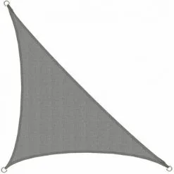 AMANKA Voile D'ombrage UV 3x3x4,25 HDPE Triangle Protection Solaire Toile Jardin Gris - Grau -AMANKA Soldes Boutique 23261703 4