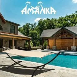 AMANKA Hamac D'Extérieur Avec Barre 190x80 Hamac De Jardin Jusqu'à 100kg Toile Beige - Beige 7 AMANKA Hamac D'Extérieur Avec Barre 190x80 Hamac De Jardin Jusqu'à 100kg Toile Beige - Beige -AMANKA Soldes Boutique 35534975 3
