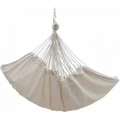 AMANKA XXL Chaise Suspendue Avec Compartiment Latéral Et Coussin - Hamac 220x120 Cm - Beige 9 AMANKA XXL Chaise Suspendue Avec Compartiment Latéral Et Coussin - Hamac 220x120 Cm - Beige -AMANKA Soldes Boutique 35536288 5