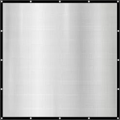 AMANKA 99% Filet D'Ombrage De Jardin 2x2m Voile Solaire En Aluminium Protection - Silber