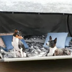 AMANKA 99% Filet D'Ombrage De Jardin 2x2m Voile Solaire En Aluminium Protection - Silber -AMANKA Soldes Boutique 35536293 3