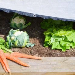 AMANKA 99% Filet D'Ombrage De Jardin 2x2m Voile Solaire En Aluminium Protection - Silber -AMANKA Soldes Boutique 35536293 4