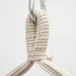 AMANKA XXL Chaise Suspendue Avec Compartiment Latéral Et Coussin - Hamac 220x120 Cm - Grau -AMANKA Soldes Boutique 39300886 5