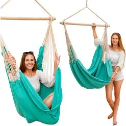 AMANKA XXL Hamac Siège HMG-40 Vert Menthe - Mint -AMANKA Soldes Boutique 49704722 3