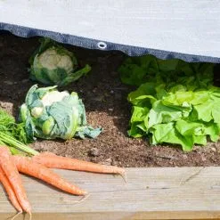 AMANKA 99% Filet D'Ombrage De Jardin 6x4m Voile Solaire En Aluminium Protection - Silber -AMANKA Soldes Boutique 49704806 3